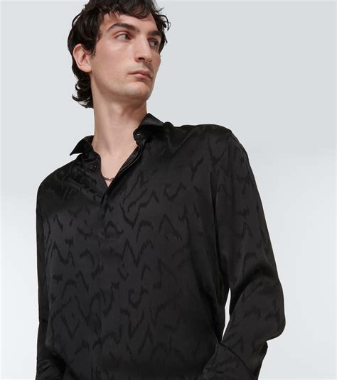 black st laurent shirt.